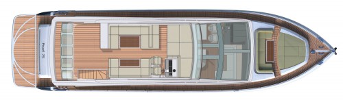 Pearl 75 production power yacht 3