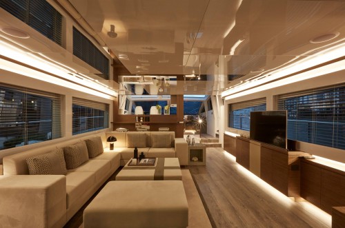 Pearl 80 production power yacht 15