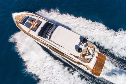 Pearl 95 production power yacht 11