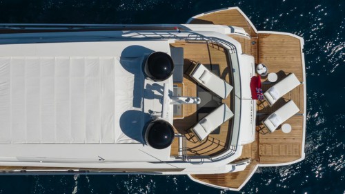 Pearl 95 production power yacht 2