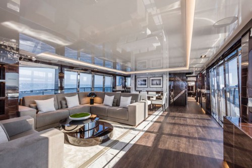 Pearl 95 production power yacht 4