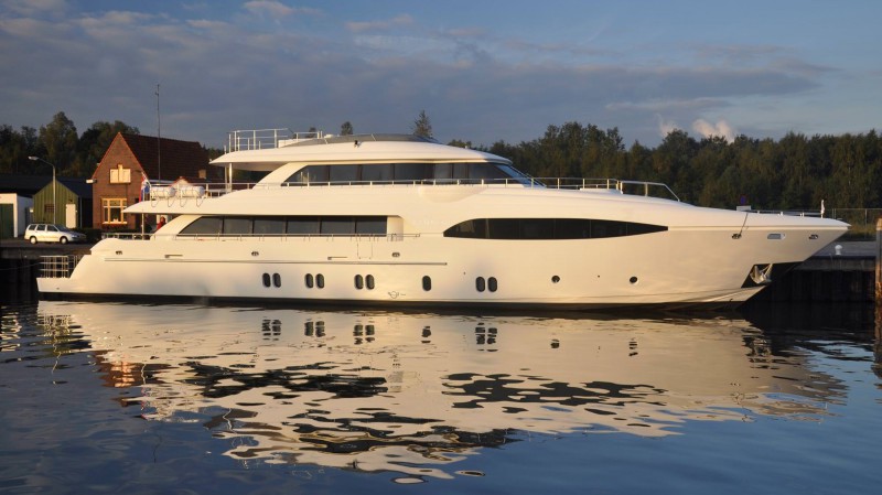 Royal Denship 120 production power yacht 1