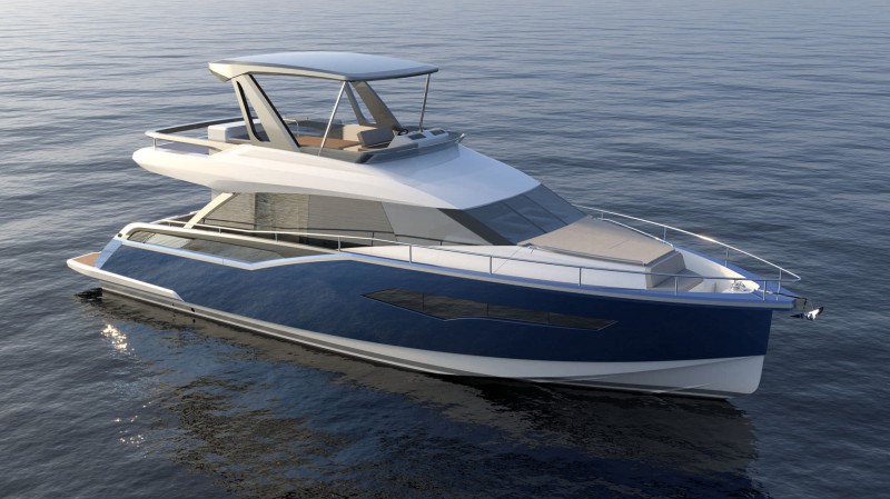 Zhuhai Haizhu production power yacht 1