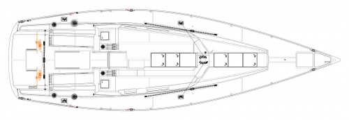 Hansheng 45 production sail yacht 11