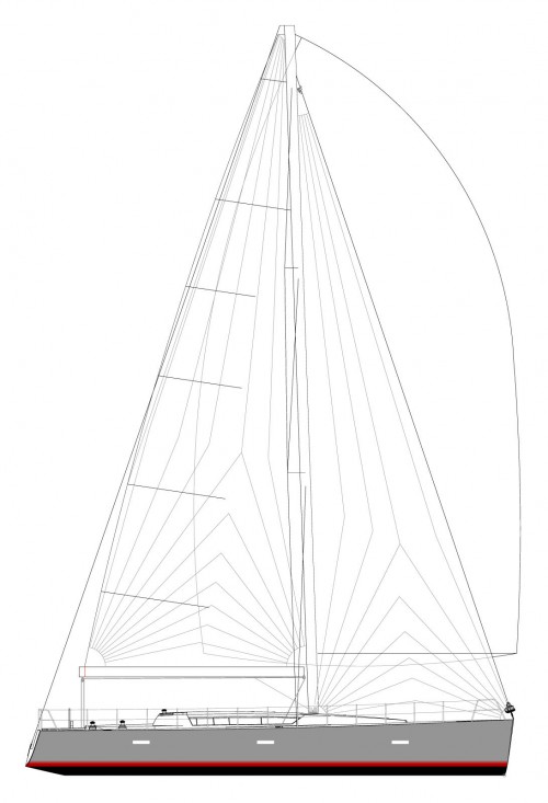Hansheng 45 production sail yacht 17